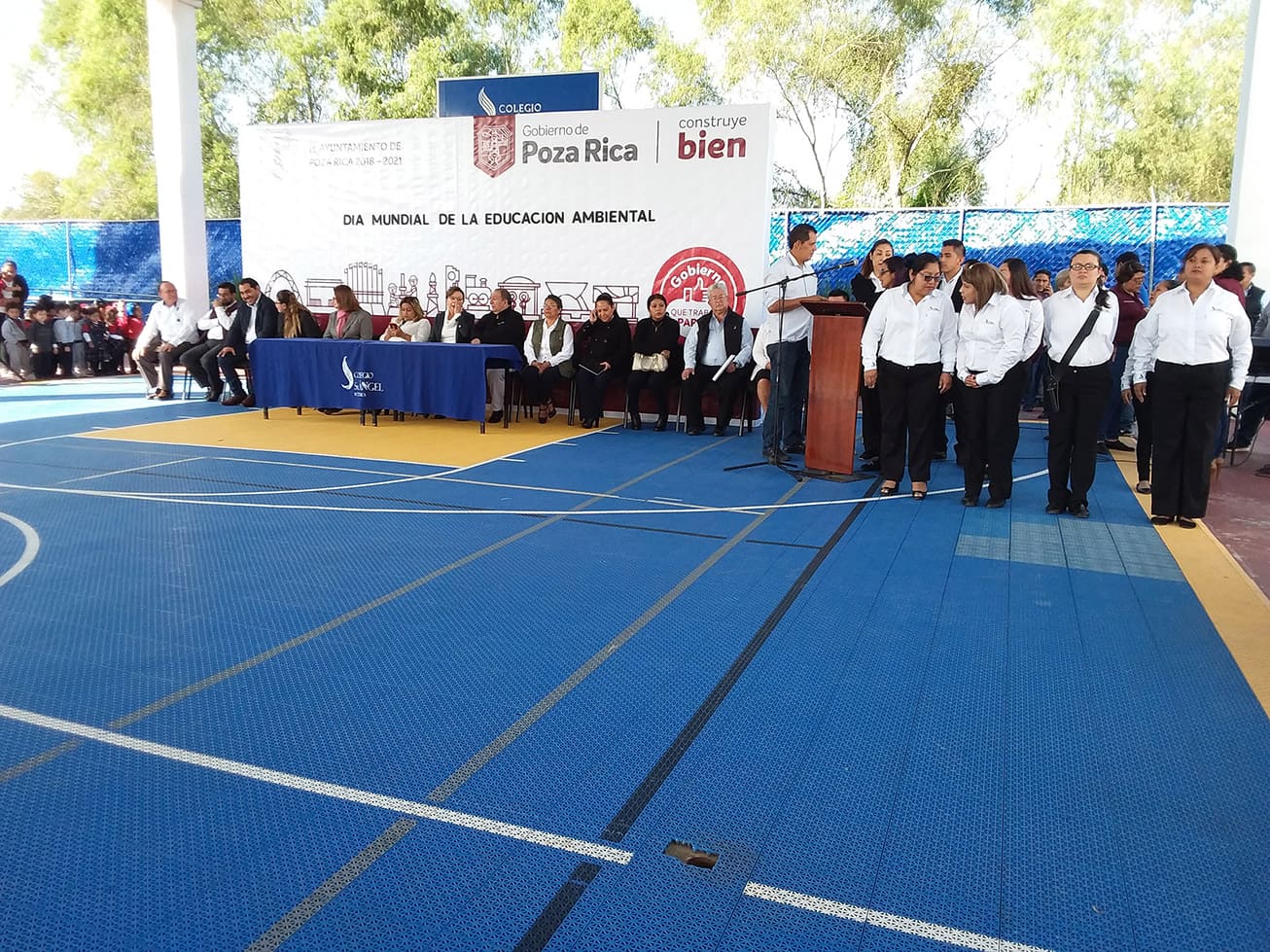 Día del medio ambiente colegio san ángel poza rica
