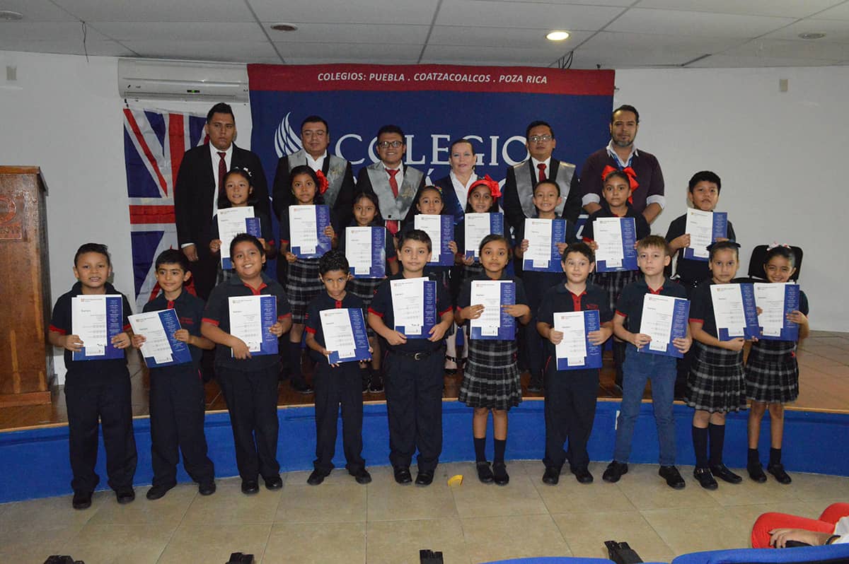 Entrega Certificado Cambridge 2019 Colegio San Ángel Poza Rica