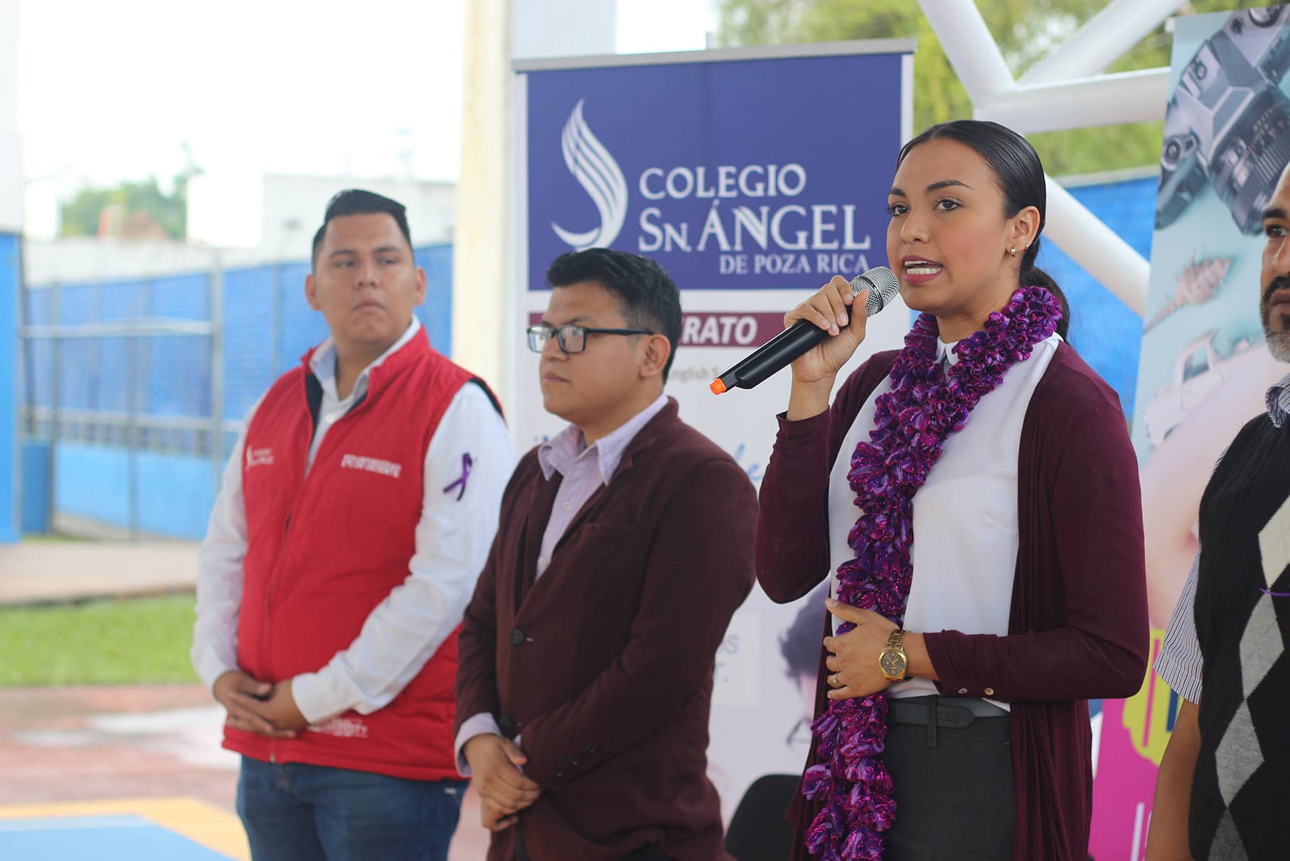 Viva la paz colegio san angel poza rica