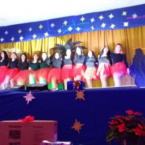 Evento navideño colegio san angel poza rica