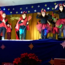 Evento navideño colegio san angel poza rica