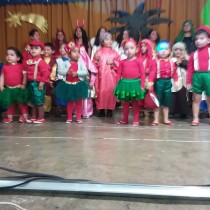 Evento navideño colegio san angel poza rica