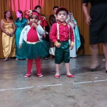 Evento navideño colegio san angel poza rica