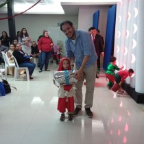 Evento navideño colegio san angel poza rica