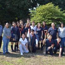 Reforestación Ayuntamiento de Poza Rica y Colegio San Ángel Poza Rica