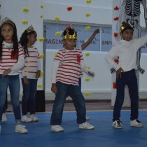 Xantoloween colegio san angel poza rica